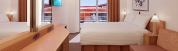 Interior with Window (Obstructed View)